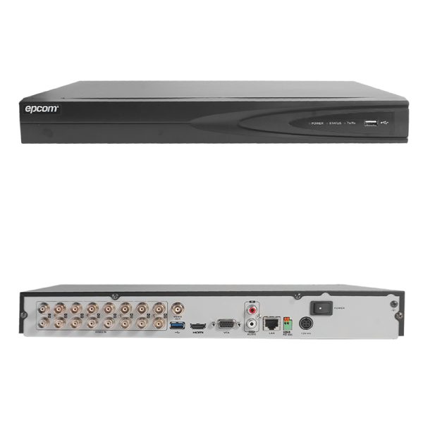 Epcom EV-1016-TURBOX videograbadora digital Negro - Imagen 2