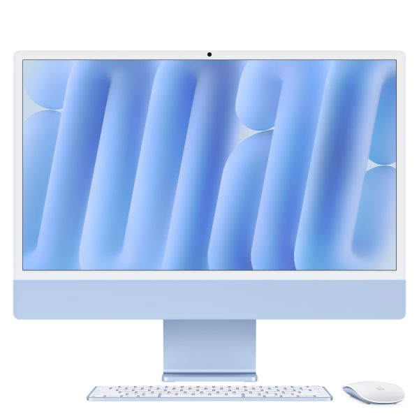 Apple iMac Apple M M4 59.7 cm (23.5") 4480 x 2520 Pixeles PC todo en uno 16 GB 512 GB SSD macOS Sequoia Wi-Fi 6E (802.11ax) Azul