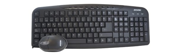 Naceb Technology NA-618 teclado Ratón incluido Universal USB Negro - Imagen 2