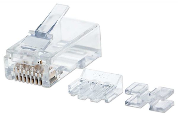 Intellinet PLUG RJ45 CAT6A MULTIFILAR UTP BOTE 80 PZAS ORO 15-MICRAS - Imagen 3