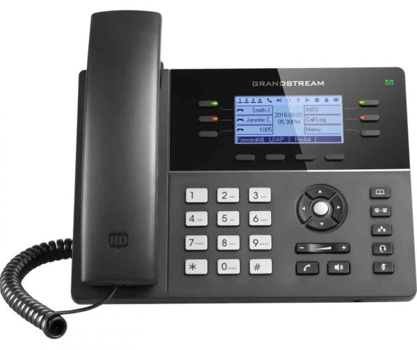 Grandstream Networks GXP1760W teléfono Teléfono DECT Identificador de llamadas Negro - Imagen 4