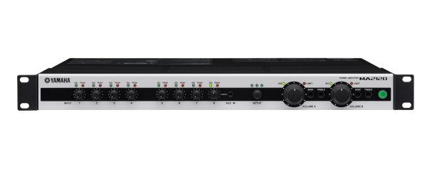 Yamaha MA2120 amplificador de audio Negro, Gris - Imagen 2