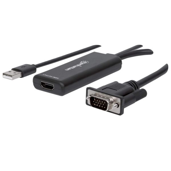 Manhattan Convertidor de VGA y USB a HDMI - Imagen 3