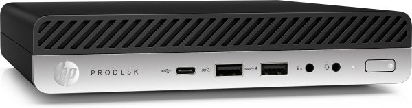 HP ProDesk 600 G5 Intel® Core™ i5 i5-9500T 8 GB DDR4-SDRAM 500 GB Unidad de disco duro Windows 10 Pro Mini PC Negro - Imagen 3