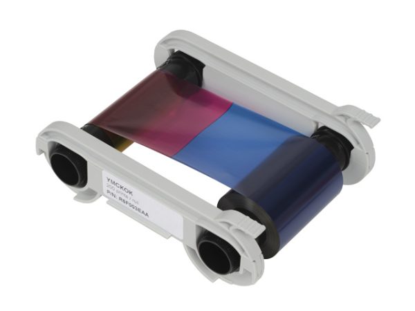 Evolis R6F003AAA cinta para impresora Negro, Cian, Magenta, Amarillo