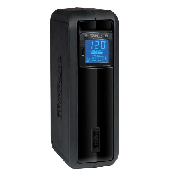 Tripp Lite OMNI650LCD UPS No Break OmniSmart Interactivo en Línea de 120V, 650VA y 350W, Torre, Pantalla LCD, puerto USB - Imagen 3