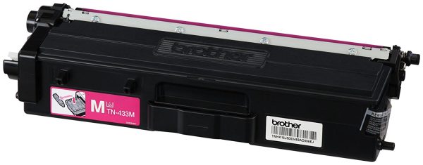Brother TN-433M cartucho de tóner 1 pieza(s) Original Magenta - Imagen 2