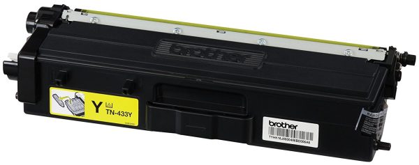 Brother TN-433Y cartucho de tóner 1 pieza(s) Original Amarillo - Imagen 2