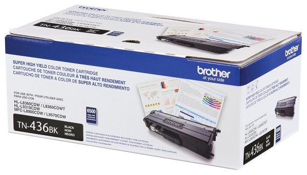 Brother TN-436BK cartucho de tóner 1 pieza(s) Original Negro - Imagen 4