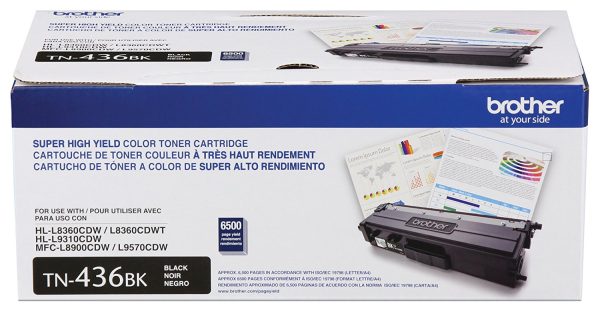 Brother TN-436BK cartucho de tóner 1 pieza(s) Original Negro