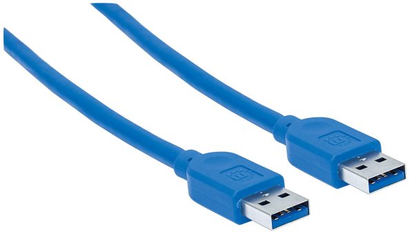 Manhattan 354295 cable USB USB 3.2 Gen 1 (3.1 Gen 1) 1.8 m USB 3.0 Type-A Azul - Imagen 2