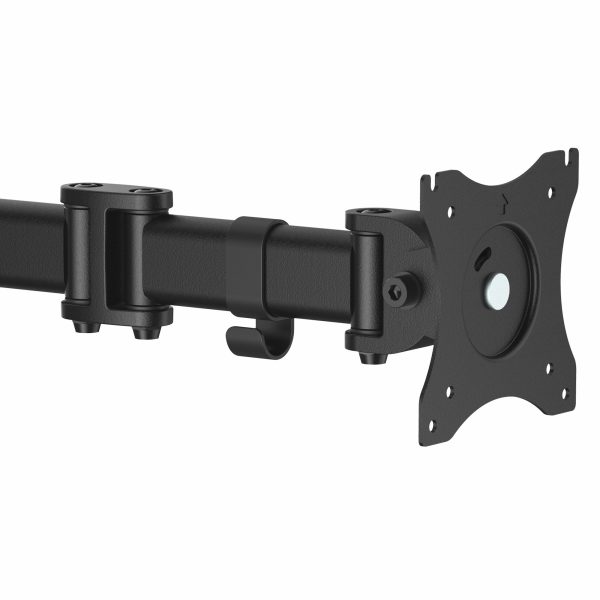 StarTech.com Soporte VESA de Sobremesa para 1 Monitor - Base para Pantallas VESA de hasta 34" con Mástil Articulado - Altura Ajustable - de Montaje mediante Abrazadera/ Ojal - Negro - Imagen 2