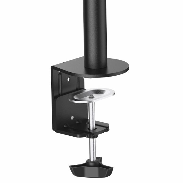 StarTech.com Soporte VESA de Sobremesa para 1 Monitor - Base para Pantallas VESA de hasta 34" con Mástil Articulado - Altura Ajustable - de Montaje mediante Abrazadera/ Ojal - Negro - Imagen 4