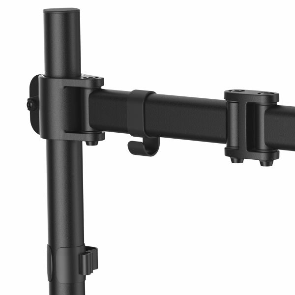 StarTech.com Soporte VESA de Sobremesa para 1 Monitor - Base para Pantallas VESA de hasta 34" con Mástil Articulado - Altura Ajustable - de Montaje mediante Abrazadera/ Ojal - Negro - Imagen 3