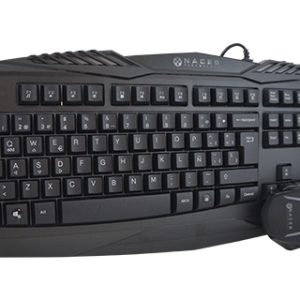 Naceb Technology NA-617 teclado Ratón incluido Hogar USB Negro