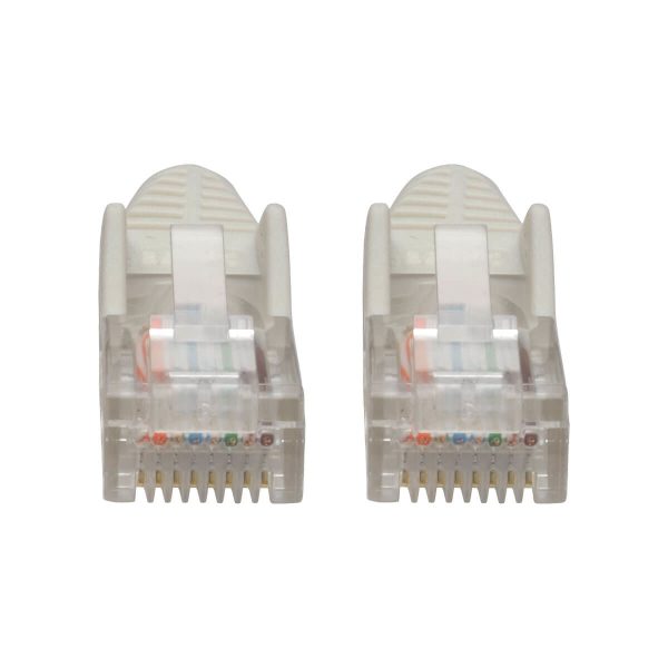 Tripp Lite N001-005-WH Cable Ethernet (UTP) Patch Moldeado Snagless Cat5e 350 MHz (RJ45 M/M) - Blanco, 1.52 m [5 pies] - Imagen 4