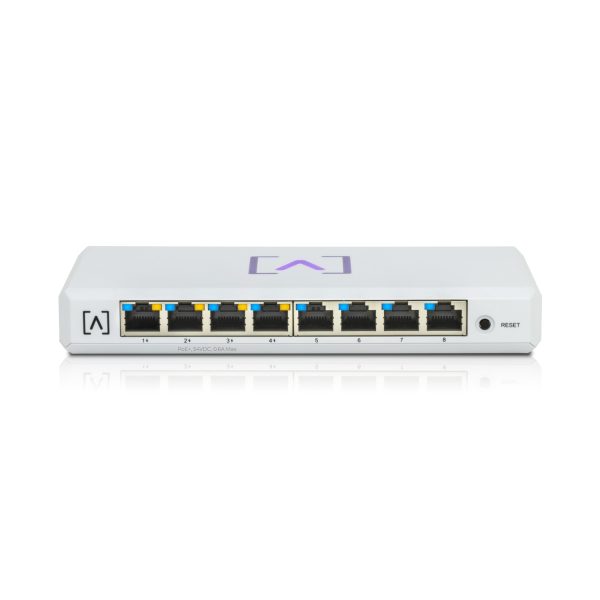 Alta Labs S8-POE dispositivo de redes Gestionado Gigabit Ethernet (10/100/1000) Energía sobre Ethernet (PoE) Blanco - Imagen 3