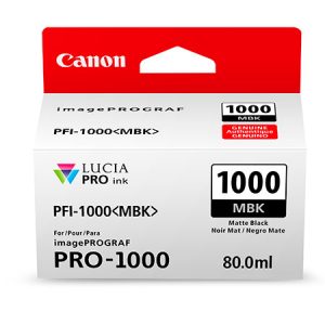Canon PFI-1000 cartucho de tinta 1 pieza(s) Original Negro mate