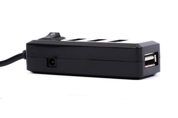 Naceb Technology NA-143 nodo concentrador USB 2.0 Negro - Imagen 2