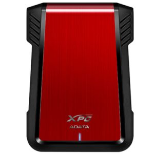 ADATA EX500 Cubierta de disco duro/SSD Negro, Rojo 2.5"