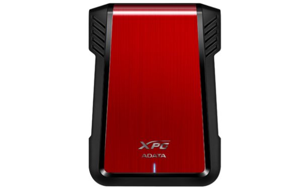 ADATA EX500 Cubierta de disco duro/SSD Negro, Rojo 2.5"