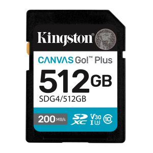 Kingston Technology Canvas Go! Plus 512 GB SDXC UHS-I Clase 10