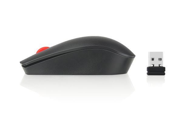 Lenovo 4X30M56887 ratón Oficina Ambidiestro RF inalámbrico Óptico 1200 DPI - Imagen 2