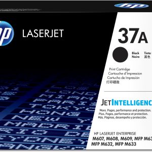 HP Cartucho original de tóner negro 37A LaserJet