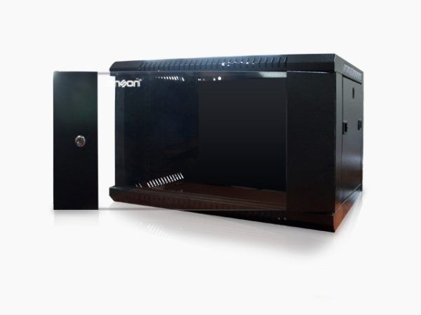 Enson ENS-RKGB6U armario rack 6U Rack o bastidor independiente Negro - Imagen 2