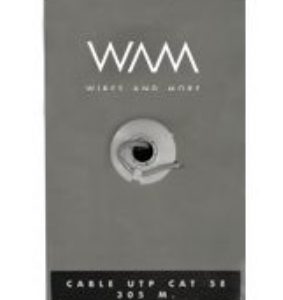 WAM CAT5E-GRIS cable de red 305 m U/UTP (UTP)