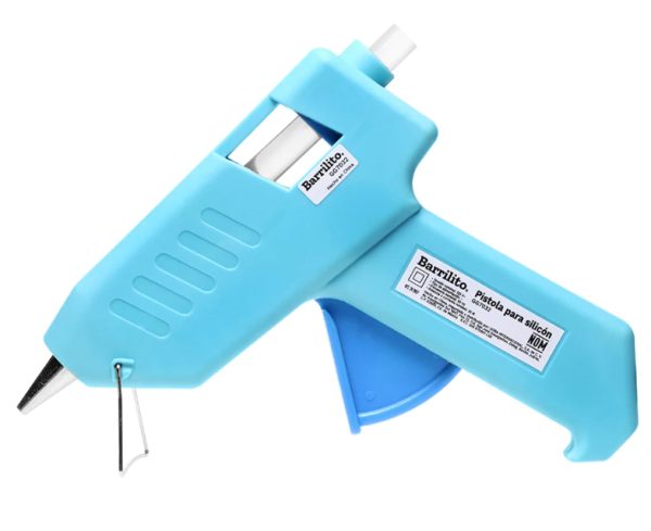 Barrilito GG7032 pistola de pegamento caliente y bolígrafo Pistola de silicón Multicolor