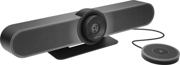 Logitech 989-000405 micrófono Negro, Gris Micrófono para conferencias - Imagen 2
