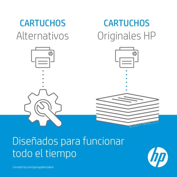 HP Cartucho original de tinta negra 954 - Imagen 3