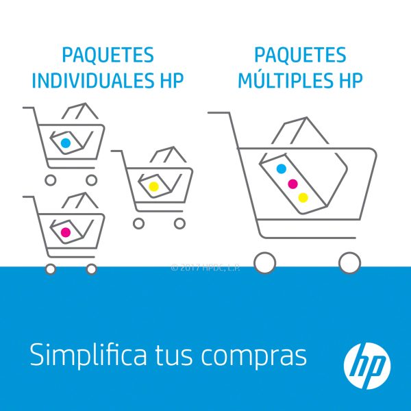 HP Cartucho original de tinta negra 954 - Imagen 2