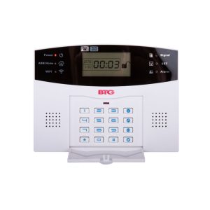 Bolide Kit de alarma inalámbrico BTG-AK2 - conexión WIFI y 4G, monitoreo por aplicación móvil sistema de alarma de seguridad Negro, Blanco
