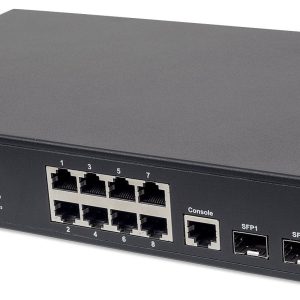 Intellinet 561167 dispositivo de redes Gestionado Gigabit Ethernet (10/100/1000) Energía sobre Ethernet (PoE) Negro
