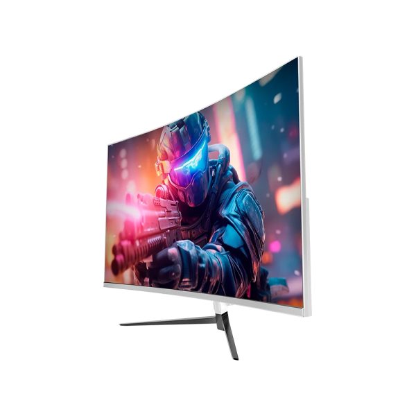 Balam Rush BR-938280 monitor de computadora 68.6 cm (27") 1920 x 1080 Pixeles Full HD LCD Blanco - Imagen 4