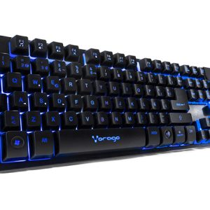 Vorago KB-502 teclado Juego USB QWERTY Español Negro