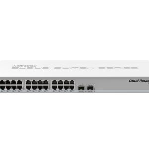 Mikrotik CRS326-24G-2S+RM switch Gestionado L2 Gigabit Ethernet (10/100/1000) Gris
