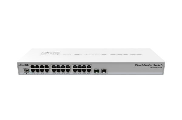 Mikrotik CRS326-24G-2S+RM switch Gestionado L2 Gigabit Ethernet (10/100/1000) Gris - Imagen 4