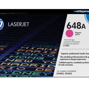 HP Cartucho de tóner original LaserJet 648A magenta