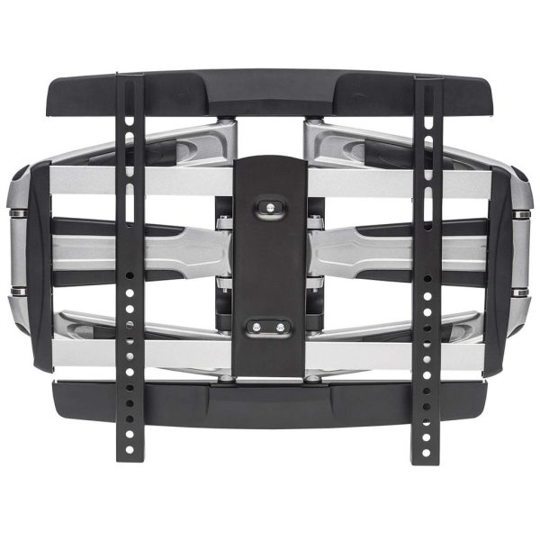 Manhattan Soporte para TV, de pared, de aluminio, movimiento articulado, pantallas curvas o planas de 32" a 55" de máximo 50 kg - Imagen 2