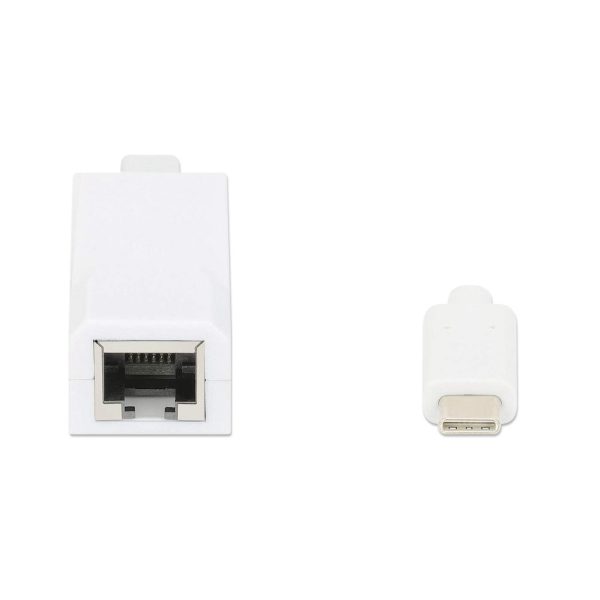 Manhattan Adaptador de USB Tipo C a Red Gigabit - Imagen 4