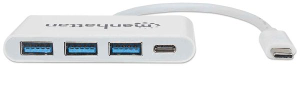Manhattan Hub de 3 puertos USB 3.2 Gen 1 con Power Delivery - Imagen 3