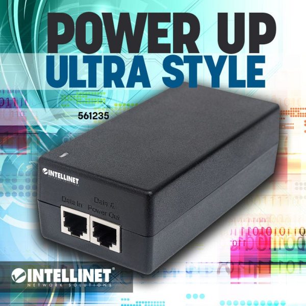 Intellinet 561235 adaptador PoE Gigabit Ethernet 48 V - Imagen 2