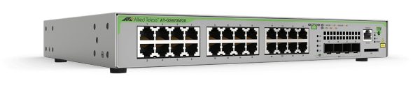 Allied Telesis GS970M/28 Gestionado L3 Gigabit Ethernet (10/100/1000) Gris - Imagen 2
