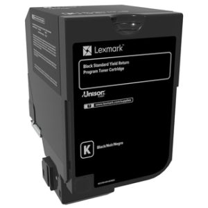 Lexmark 74C4SK0 cartucho de tóner 1 pieza(s) Original Negro