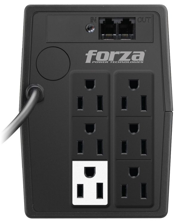 Forza Power Technologies NT-1011 sistema de alimentación ininterrumpida (UPS) 1 kVA 500 W 6 salidas AC - Imagen 2