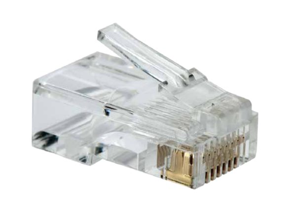 Vorago PLUG-100 conector RJ-45 Transparente - Imagen 2