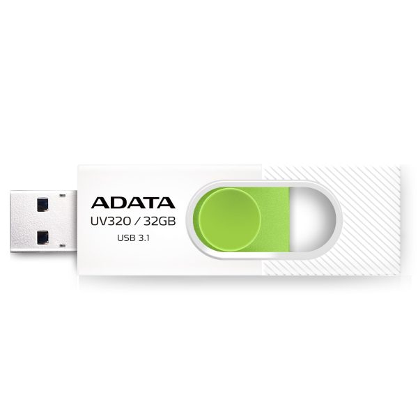 ADATA UV320 unidad flash USB 32 GB USB tipo A 3.2 Gen 1 (3.1 Gen 1) Verde, Blanco - Imagen 2